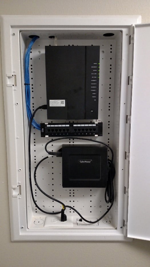 gateway unit of mdu wifi installation 