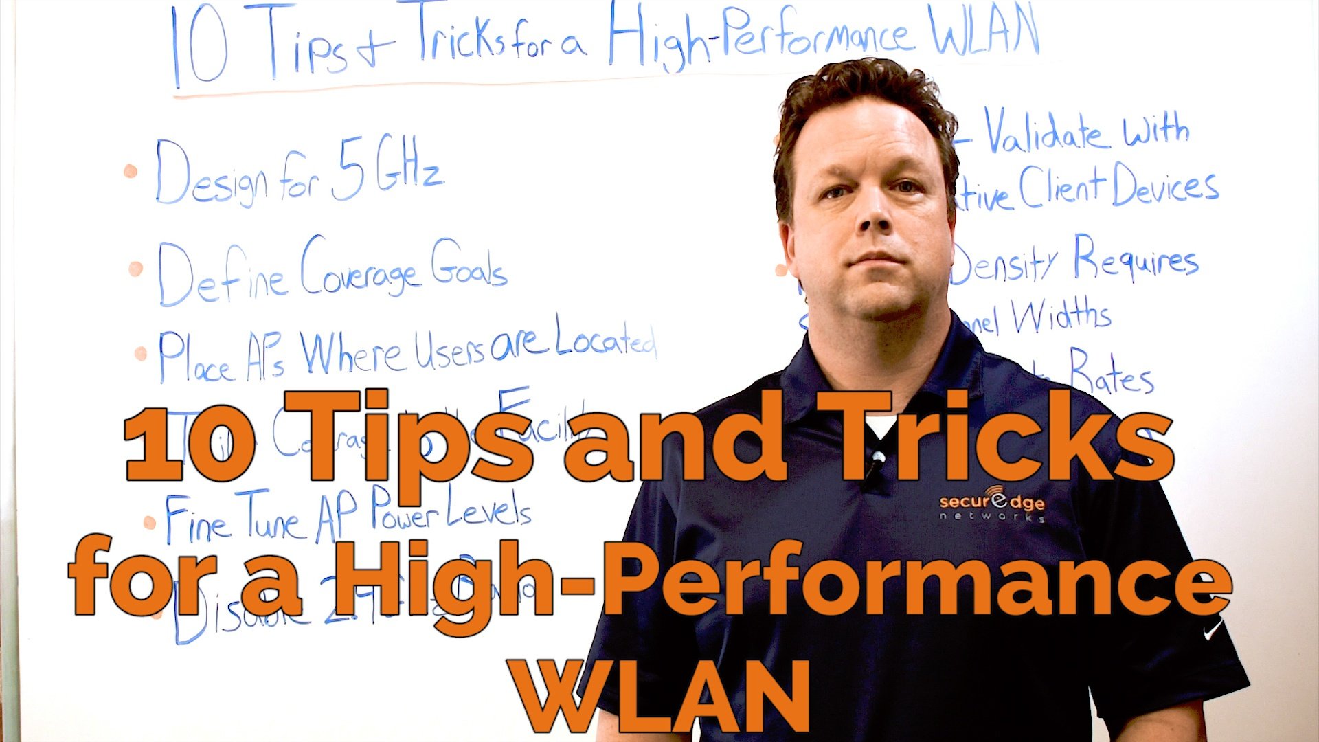 Wireless Network Design: 10 Tips and Tricks for a High-Performance WLAN